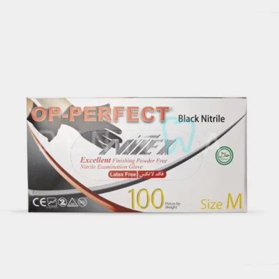 خرید OP-Perfect Black Nitrile – دستکش نیتریل مشکی اپی‌پرفکت
