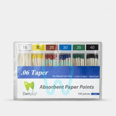 Dentplus Paper Points – کن کاغذی دنت پلاس 6 درصد