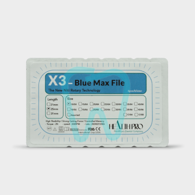 Health Pro X3 Blue Max File - فایل روتاری 21mm