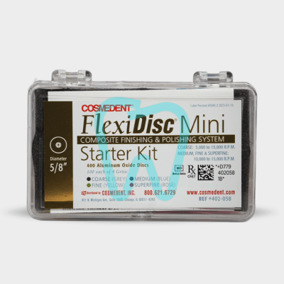 کیت دیسک پرداخت کامپوزیت - Cosmedent FlexiDisk Starter Kit