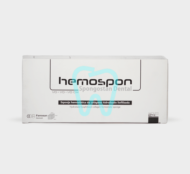 Hemospon ژل تامپ (اسفنج خون بند) دانمارکی Hemospon Spongostan Hemostatic - Image 1